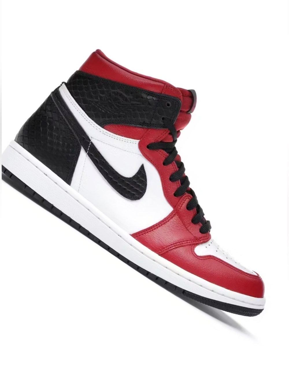 AIR JORDAN 1 HIGH OG Satin Snake Chicago (Women's) Sz 9 Men 7.5 NWB